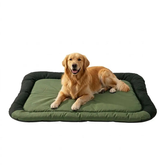 Pet Mat for Dogs & Cats - Waterproof, Portable, Washable Thick Pet Mat, Outdoor Camping Travel & Indoor Versatile Pet Furniture