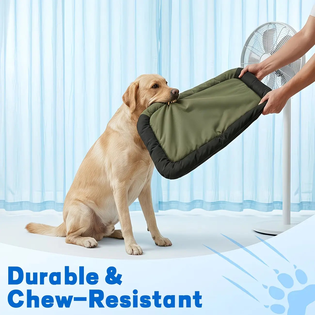 Pet Mat for Dogs & Cats - Waterproof, Portable, Washable Thick Pet Mat, Outdoor Camping Travel & Indoor Versatile Pet Furniture